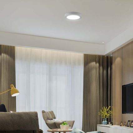 LED-Deckenleuchte LED/6W/230V 6500K d 12 cm weiß