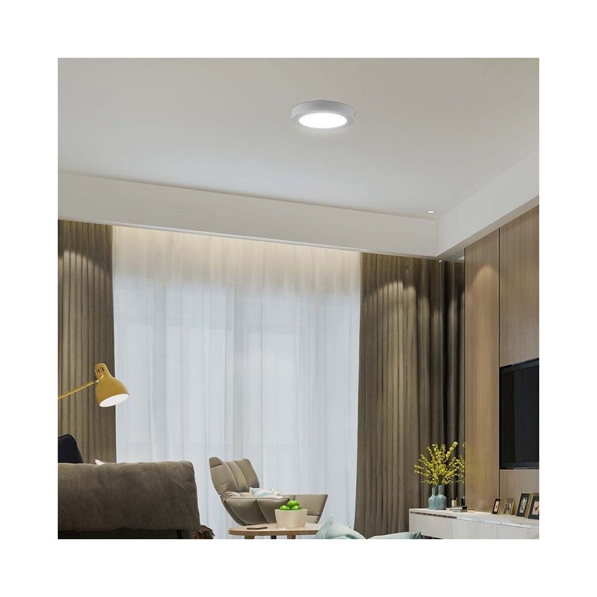 LED-Deckenleuchte LED/6W/230V 6500K d 12 cm weiß