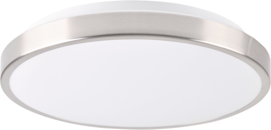 LED-Deckenleuchte LIBRA, 15 W, 230 V, Ø 29 cm, glänzender Chrom