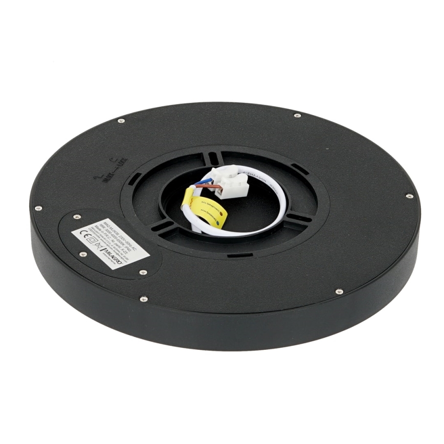 LED Deckenleuchte MAQ LED/18W/230V 3000/4000/6500K IP40 schwarz