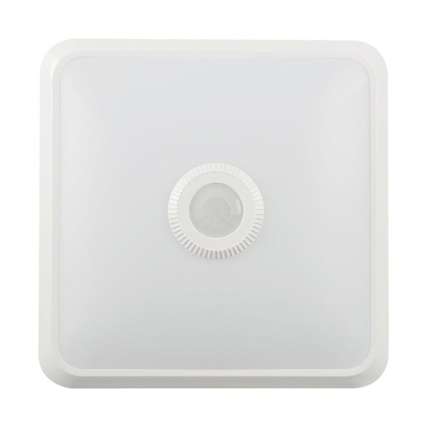 LED-Deckenleuchte mit Sensor SAMSUNG CHIP LED/12W/230V 3000/4000/6000K 25x25 cm weiß