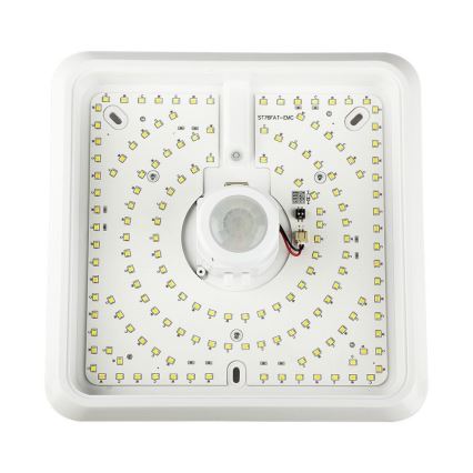 LED-Deckenleuchte mit Sensor SAMSUNG CHIP LED/12W/230V 3000/4000/6000K 25x25 cm weiß