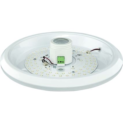 LED-Deckenleuchte mit Bewegungs- und Dämmerungssensor sowie Notlichtmodul MANA LED/16W/230V 1500 mAh Ø 29 cm weiß