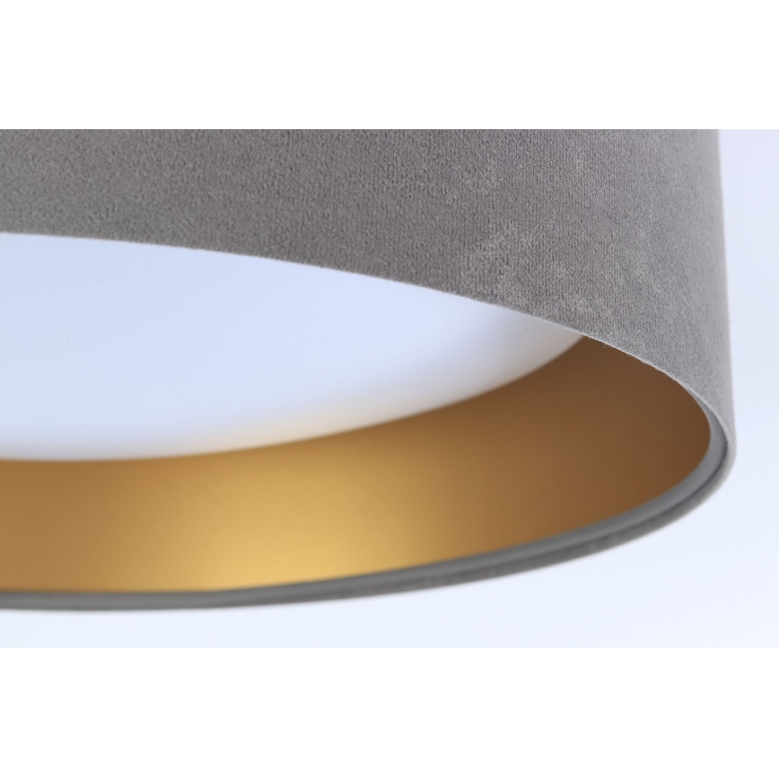 Dimmbare LED-Deckenleuchte SMART GALAXY LED/24W/230V d 45 cm 2700-6500K Wi-Fi Tuya grau/golden + Fernbedienung
