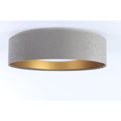 Dimmbare LED-Deckenleuchte SMART GALAXY LED/24W/230V d 45 cm 2700-6500K Wi-Fi Tuya grau/golden + Fernbedienung