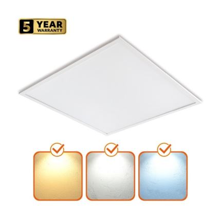 LED dimmbares Einbaupanel CAPRI LED/25/36/40W/230V 3000/4000/5700K UGR19 IP44 60x60 cm