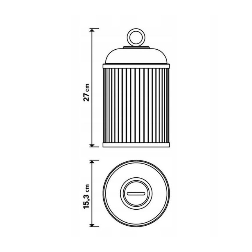 LED Dimmbares Außenlicht CANARI LED/2W/5V IP44