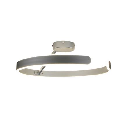 LED Dimmbarer Deckenleuchter LED/72W/230V 3000-6500K mattchrom + Fernbedienung