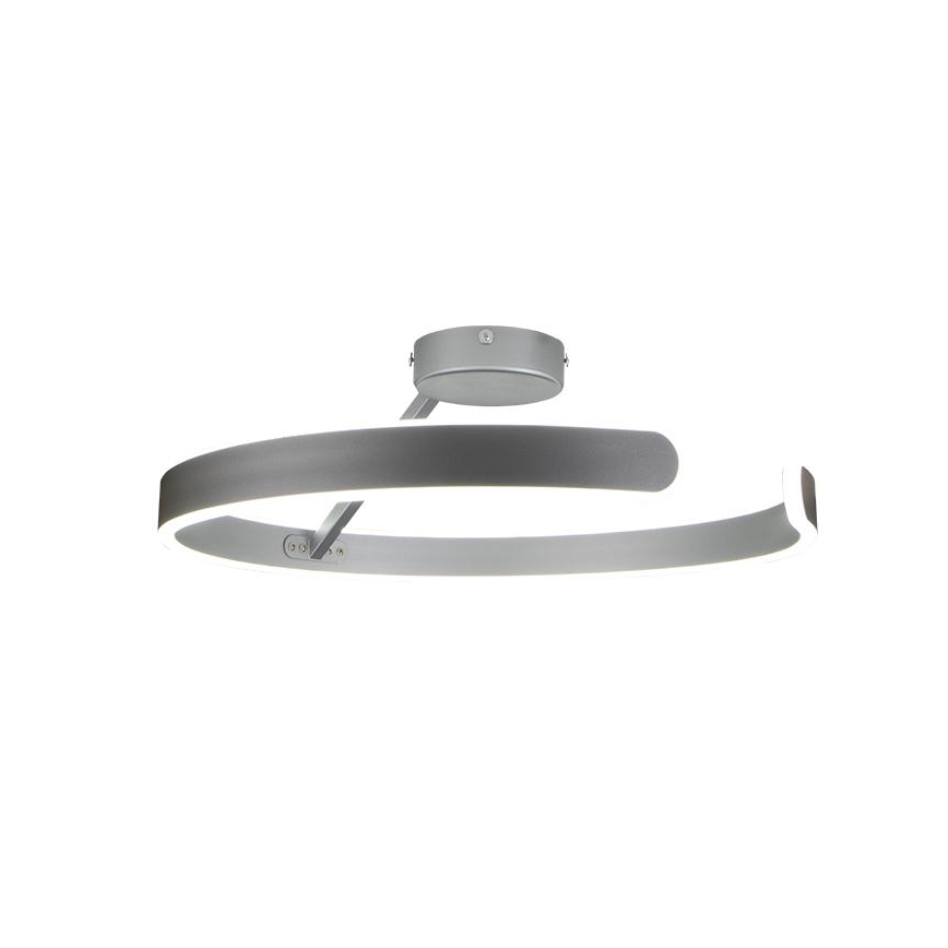 LED Dimmbarer Deckenleuchter LED/72W/230V 3000-6500K mattchrom + Fernbedienung