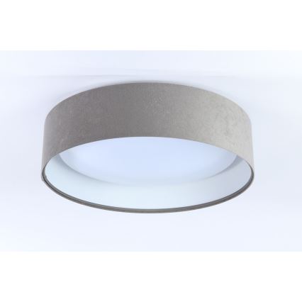 LED Dimmbares Deckenleuchte SMART GALAXY LED/24W/230V Ø 44 cm Grau/Weiß 3000-6500K + Fernbedienung