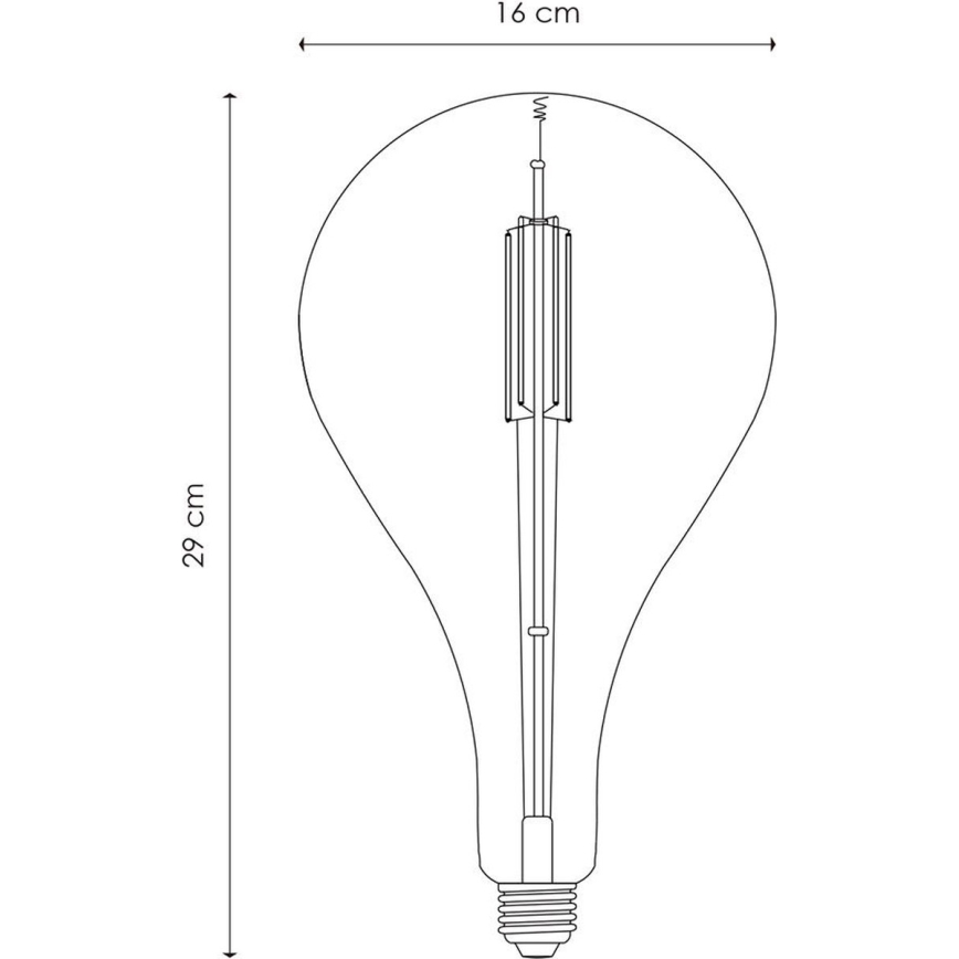 LED-Dimmable Vintage Edison Glühbirne E27/4W/230V 2700K CRI 90