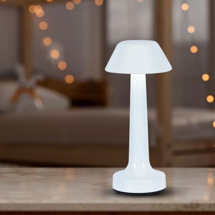 LED Dimmbarer wiederaufladbarer Touch-Tischleuchte LED/1W/5V 3000-6000K 1800 mAh weiß