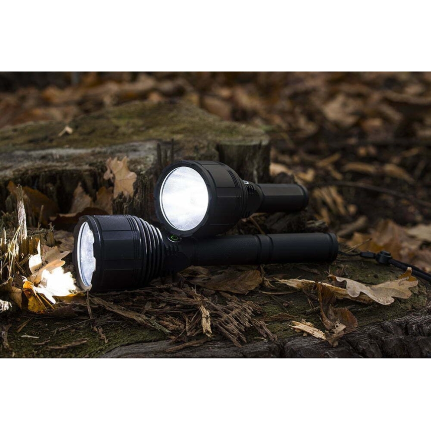 LED Dimmbares wiederaufladbares Taschenlampe LED/30W/5V IPX7 3000 lm 4200 mAh