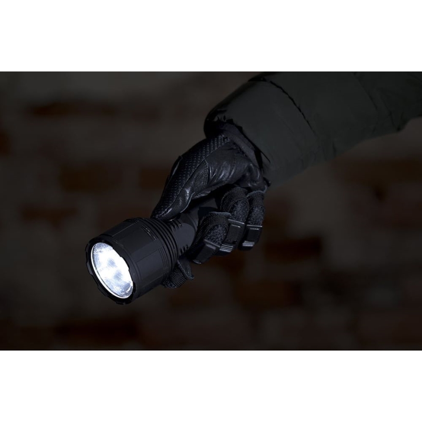 LED Dimmbares wiederaufladbares Taschenlampe LED/30W/5V IPX7 3000 lm 4200 mAh