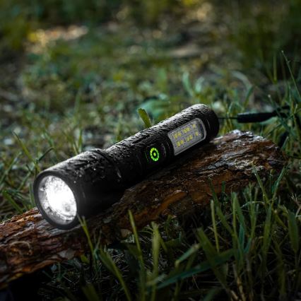 LED dimmbare wiederaufladbare Taschenlampe mit rotem Licht LED/5W/5V IPX4 260 lm 2000 mAh