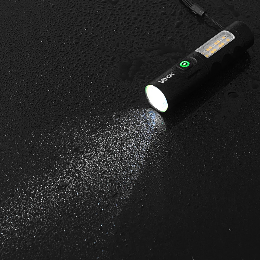 LED dimmbare wiederaufladbare Taschenlampe mit rotem Licht LED/5W/5V IPX4 250 lm 2000 mAh