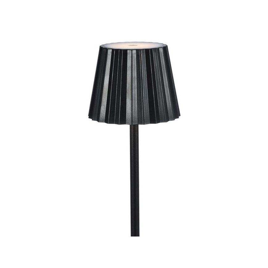 LED dimmbare wiederaufladbare Touch-Tischlampe LED/4W/5V 3000-6000K 1800 mAh schwarz