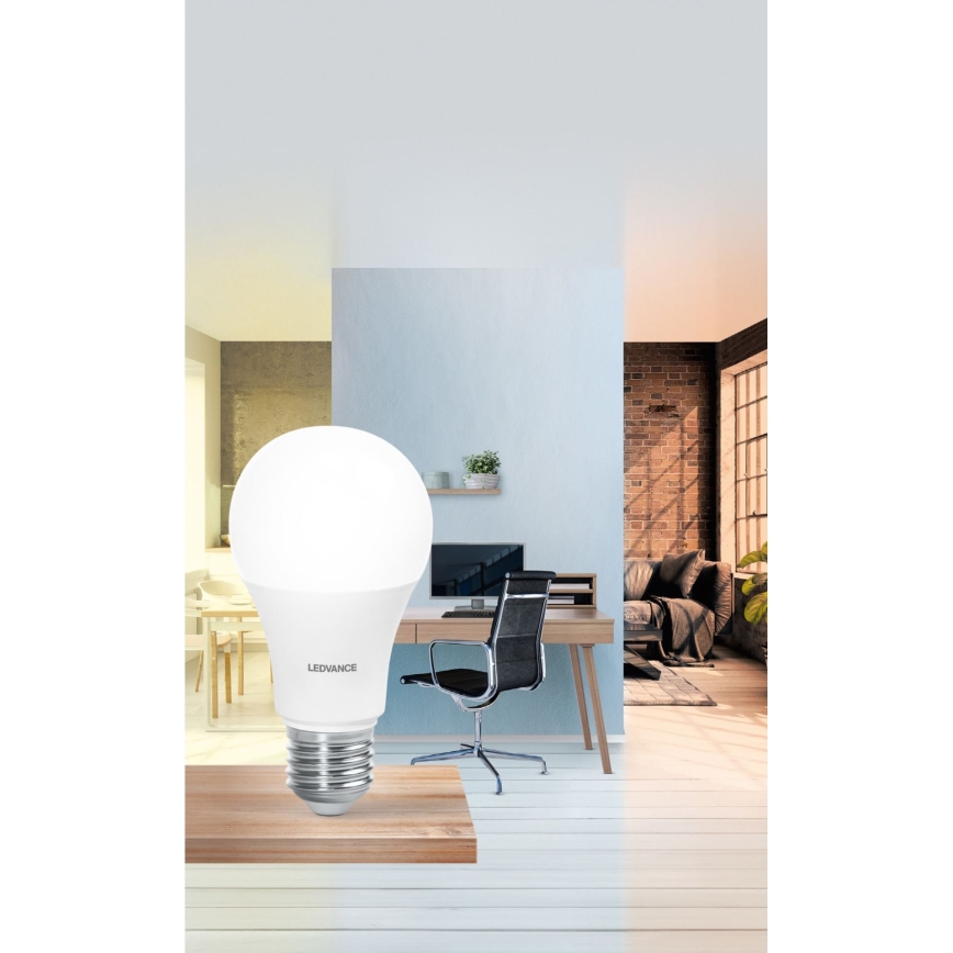 LED dimmbare antibakterielle Glühbirne A40 E27/9W/230V Wi-Fi - Ledvance