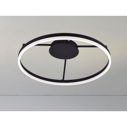 LED-dimmbare aufgesetzte Deckenleuchte, 55 W, 230 V, 3000-6500 K + Fernbedienung