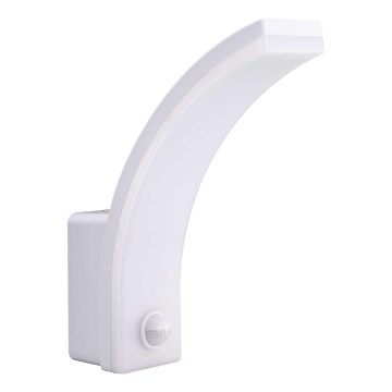 LED Dimmbare Außenwandleuchte mit Bewegungsmelder und Dämmerungssensor LED/12/15/20W/230V IP65 weiß