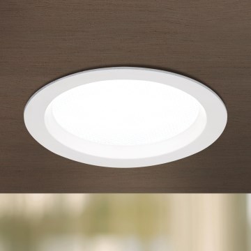 LED-dimmbare Badezimmer-Einbauleuchte OFFICE LED/25W/230V 3000/4000/6000K Ø 17 cm UGR<19 IP44 weiß