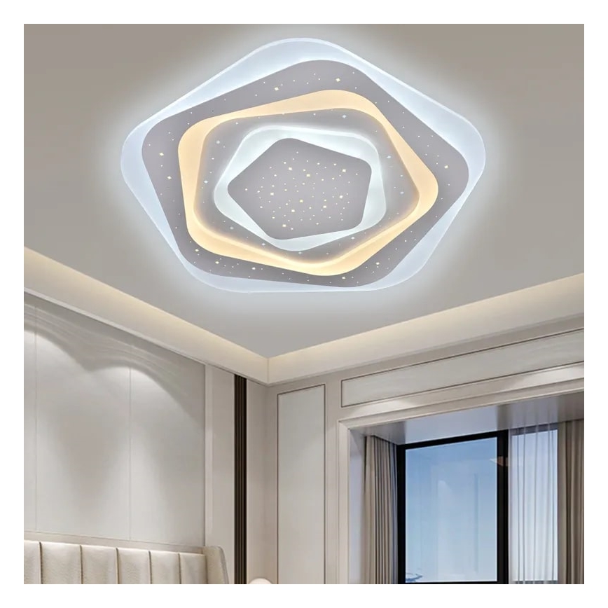 LED Dimmbares Deckenleuchte LED/105W/230V 3000-6500K + Fernbedienung