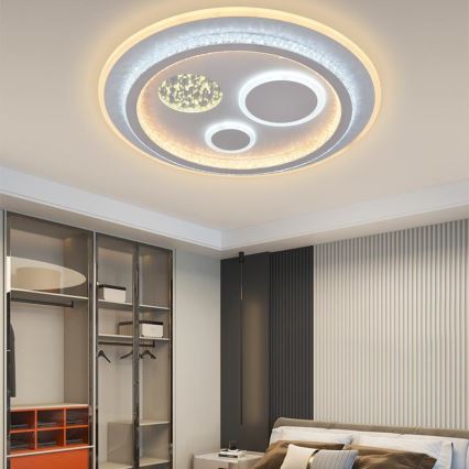 LED dimmbares Deckenleuchte LED/110W/230V 3000-6500K + Fernbedienung