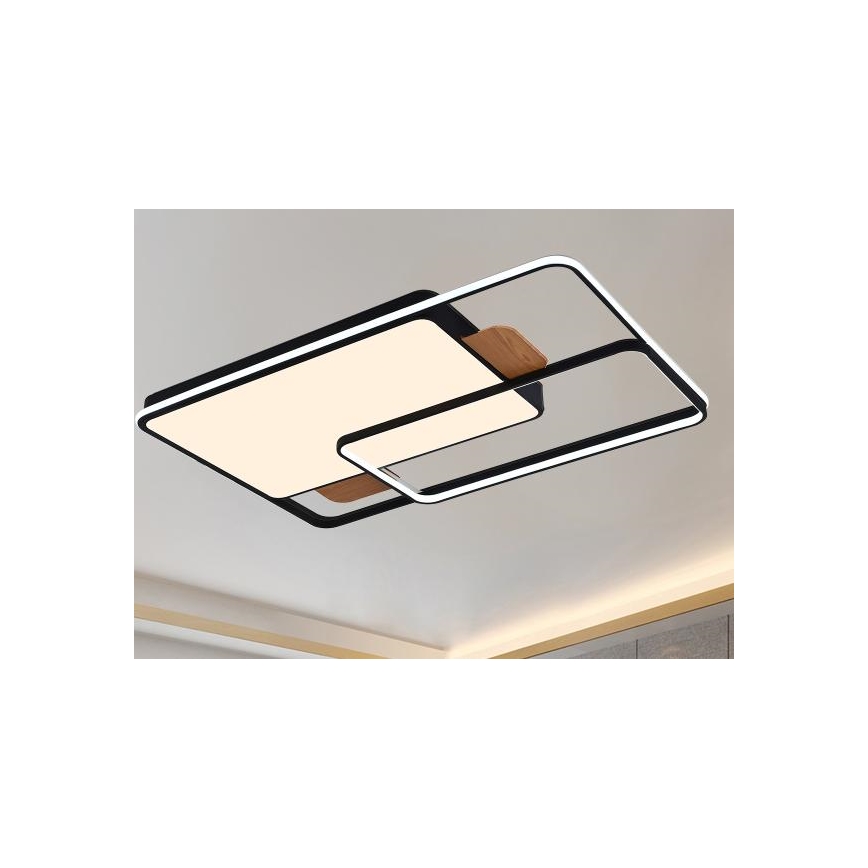 LED-dimmbare Deckenleuchte, 280 W, 230 V, 3000–6500 K, mit Fernbedienung