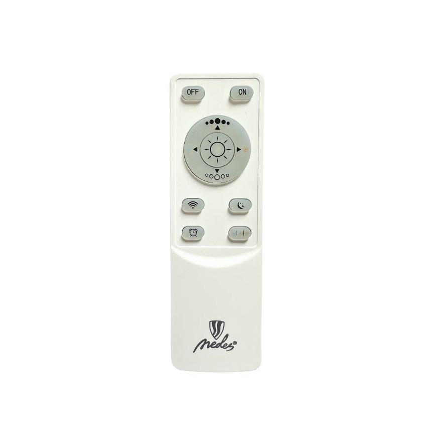 LED dimmbare Deckenleuchte LED/60W/230V 3000-6500K Schwarz + Fernbedienung