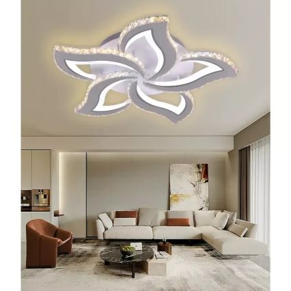 LED Dimmbarer Deckenleuchter LED/100W/230V 3000-6500K + Fernbedienung