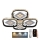 LED dimmbare Deckenleuchte LED/130W/230V 3000-6500K + Fernbedienung