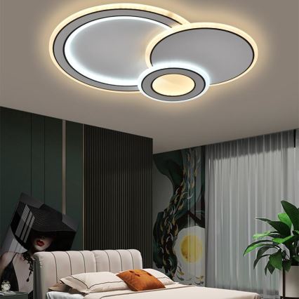 LED Dimmbares Deckenleuchte LED/40W/230V 3000-6500K + Fernbedienung