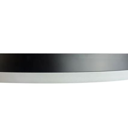 LED Dimmbarer Deckenleuchter LED/40W/230V 3000-6500K Schwarz + Fernbedienung