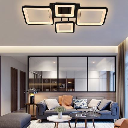 LED Dimmbarer Deckenleuchter LED/70W/230V 3000-6500K + Fernbedienung