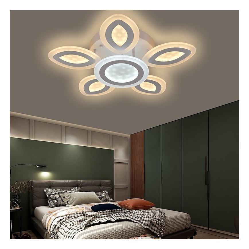 LED Dimmbarer Deckenleuchter LED/95W/230V 3000-6500K + Fernbedienung