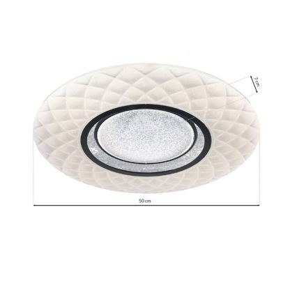 LED Dimmbares Deckenleuchte TOKYO LED/48W/230V + Fernbedienung