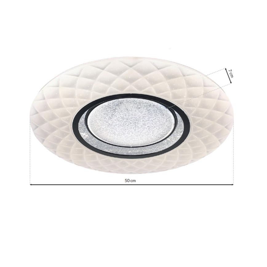 LED Dimmbares Deckenleuchte TOKYO LED/48W/230V + Fernbedienung