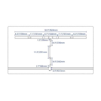 LED dimmbare, berührungsaktivierte flexible Tischlampe POINTIQ LED/24W/230V 3000-6500K CRI 92 Schwarz