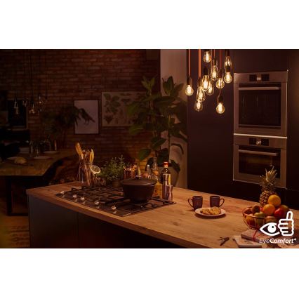 LED dimmbare Glühlampe VINTAGE Philips BA35 E14/5W/230V 2200K