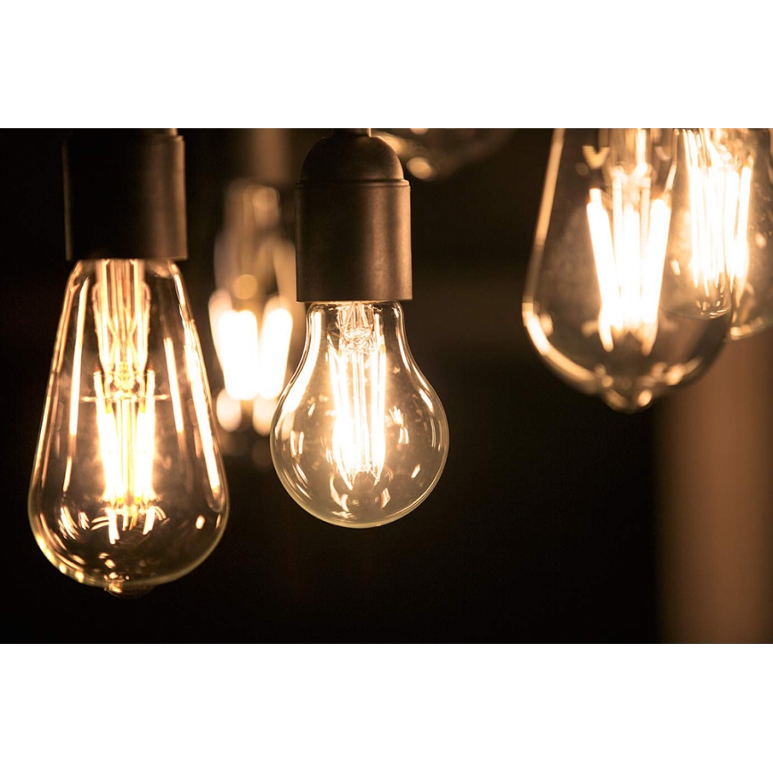 LED dimmbare Glühlampe VINTAGE Philips BA35 E14/5W/230V 2200K