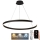 LED dimmbare Hängeleuchte an Kabel LED/100W/230V 3000-6500K Ø 80 cm + Fernbedienung