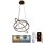 LED dimmbare Hängeleuchte an Kabel LED/105W/230V 3000-6500K Ø 60 cm + Fernbedienung
