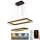 LED dimmbare Hängeleuchte an Kabel LED/130W/230V 3000-6500K + Fernbedienung