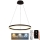 LED dimmbare Hängeleuchte an Kabel LED/42W/230V 3000-6500K Ø 60 cm + Fernbedienung