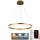 LED dimmbare Hängeleuchte an Kabel LED/42W/230V 3000-6500K Ø 60 cm + Fernbedienung