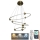 LED dimmbare Hängeleuchte an Kabel LED/45W/230V 3000-6500K Ø 80 cm + Fernbedienung