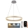 LED dimmbare Hängeleuchte an Kabel LED/85W/230V 3000-6500K Ø 60 cm + Fernbedienung