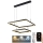 LED dimmbare Hängeleuchte an Kabel LED/90W/230V 3000-6500K + Fernbedienung