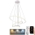 LED dimmbare Hängeleuchte an Kabel LED/90W/230V 3000-6500K Ø 60 cm + Fernbedienung