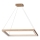LED dimmbare Hängeleuchte an Kabel LEGNO 2xLED/33W/230V Eiche